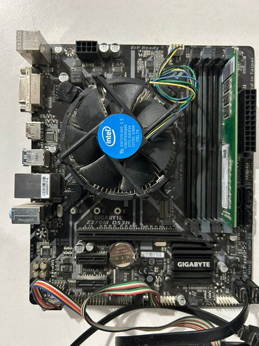 Mother Gigabyte Z370m Ds3h Negro (Usado)