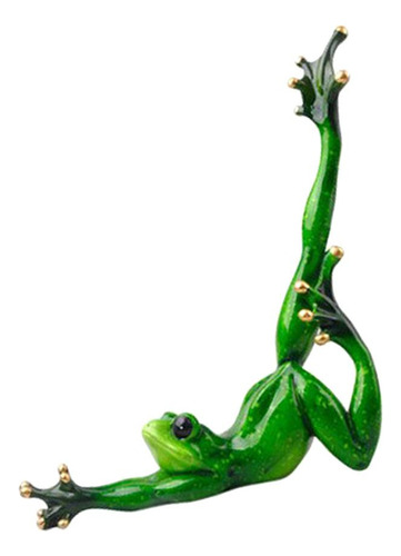 2 Peças Estatueta De Sapo 3d Escultura De Sapo Para