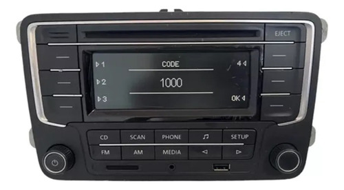 Volkswagen Original reproductor de cd som gold saveiro g7 g8 5u0035160