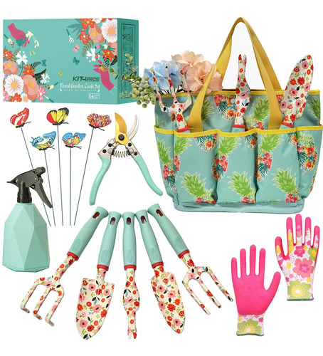 Kit4pros Juego De Herramientas De Jardn Floral | Regalos De