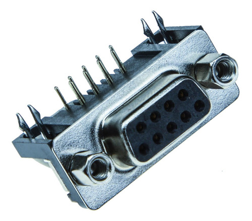 Conector Db9 Hembra Serial Rs-232 Para Pcb [ Max ]