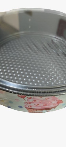 Set 3 Pz Molde Redondo Repostería Antiadherente Desmontable