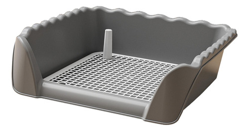 Inodoro Para Perros, Orinal Para Entrenamiento, Bandeja Gris
