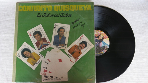 Vinyl Vinilo Lp Acetato Conjunto Quisqueya El Poker Del Sabo