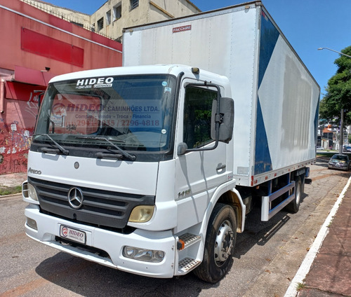 Imagem 5 de 8 de M Benz 1418 2009 Bau Chapeado 1318 1218 13180 1317 1518