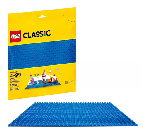 Kit De Construcción Lego Classic Base Azul 10714 1 Pieza