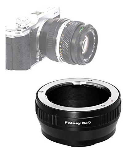 Adaptador De Lente Om A Fuji X Para Cámaras X-mount (om A X)