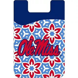 Ole Miss Rebels Cell Phone Card Holder Or Wallet