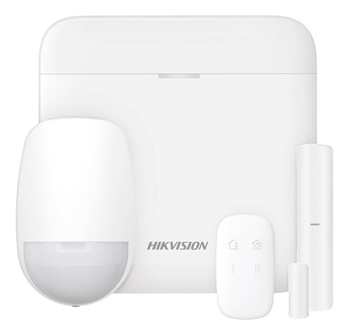 Kit De Alarma Hikvision Ds-pwa64-kit-wb 64 Zonas Wifi-gprs