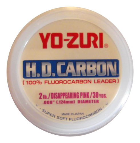 Yo-zuri H.d. Línea Líder De Fluorocarbono De 30 Yardas