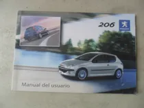 Comprar Peugeot 206 Manual Guantera Usuario Instrucciones 2005 