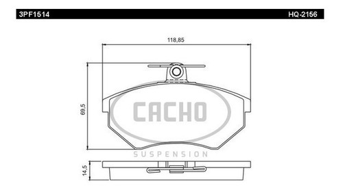 Pastilla De Freno Del P/ Audi Coupe/quattro/cabriolet  Todos