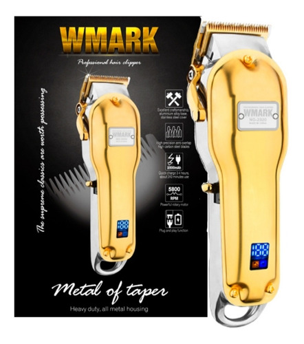  Wmark 2020 Maquina Cortadora De Pelo Profesional 