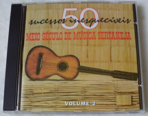 Cd Original Meio Século De Música Sertaneja Volume 2