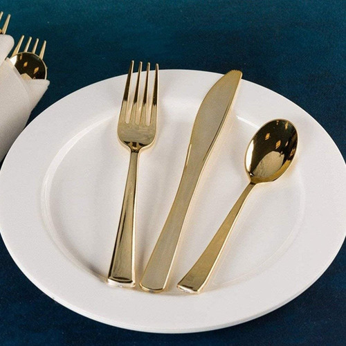 Plato De Plástico Redondo Magnificence Charger 12 Bl...