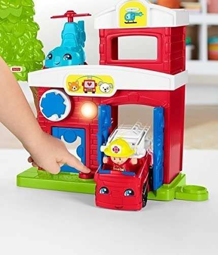 Estacion Rescate De Animales Fisher Price Playset Fkr45