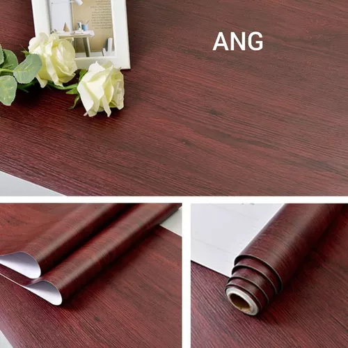  Papel tapiz autoadhesivo con acabado sintético de madera verde  rústica que puede ser vertical u horizontal con gran removedor de papel  tapiz autoadhesivo para pared, póster decorativo para sala de estar