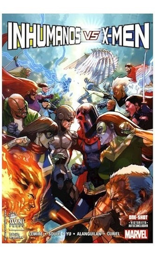 Inhumanos Vs. X-men Tomo Unico - Marvel - Ovni Press - #d