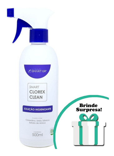Imagem 1 de 3 de Solução De Limpeza Smart Gr Smart Clorex Clean 500ml