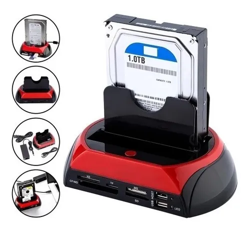 Case HD Externo Dock Station: Versatilidade e Praticidade em um Só Produto - Disponível no Mercado Livre