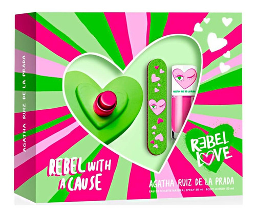 Rebel Love Estuche Edt 80ml+esmalte+lima Silk Perfumes