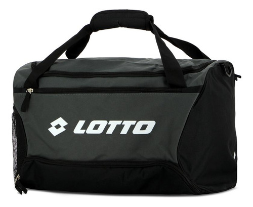 Bolso Deportivo Lotto Sport Bag Color Negro/gris