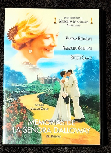 Dvd Pelicula Memorias De La Señora Dalloway 2004