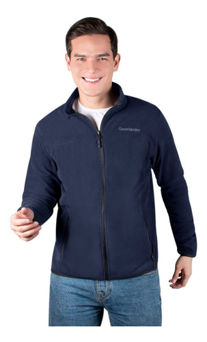 Sudadera Hombre Greenlander Fce7595 Cierre Completo Ligero