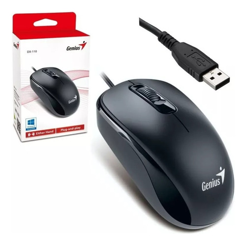 Mouse Original Genius Cable Usb Para Computador Mac Windows