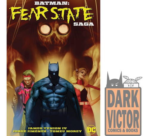 Batman Fear State Saga Hc En Ingles En Stock