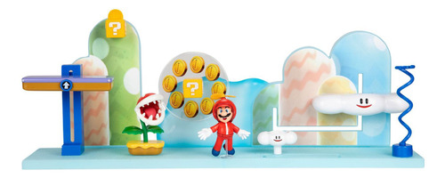 Super Mario Playset Nubes Delux Nintendo