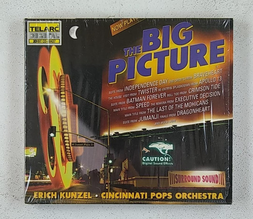 Cd  Cincinnati Pops Orchestra - The Big Picture Importado