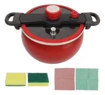 Comprar Olla De Cocción Rápida Roja, Micropresión, 7 L, Antiadherent