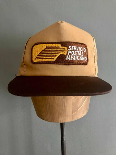 Gorra Vintage Del Servicio Postal Mexicano Original De Época