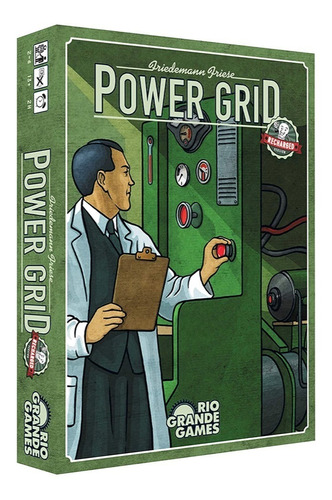 Juego De Mesa Power Grid Recharged