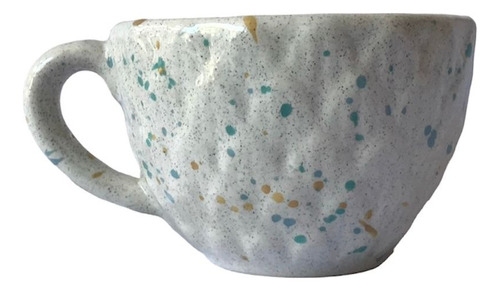 Taza De Te / Tazon Ceramica C/ Asa - Marga Splash (14x7cm)