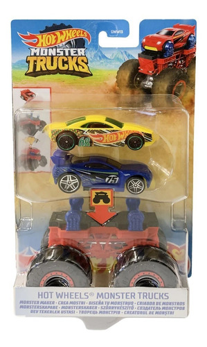 Hot Wheels Creador Monstruoso Mattel Hdv03 Bestoys