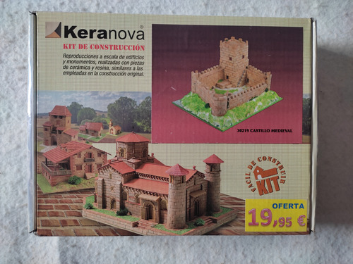 Keranova Kit De Cerámica Castillo Medieval Para Armar.