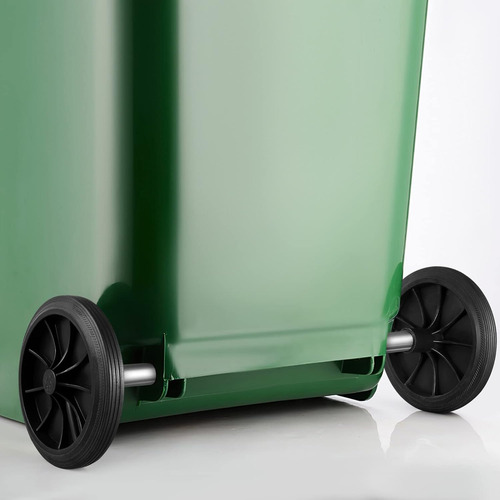 Ultechnovo 1 Juego De Botes De Basura, Ruedas Con Ejes Hueco