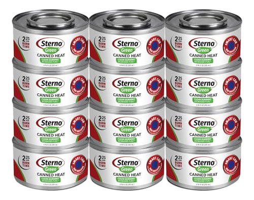 Bidón De Combustible De Etanol Con Calor Enlatado Sterno Gre