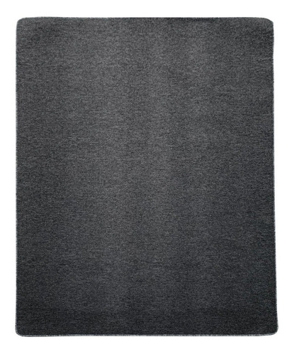 Alfombra Carpeta Negra Grafito Boucle 100x150 Kreatex