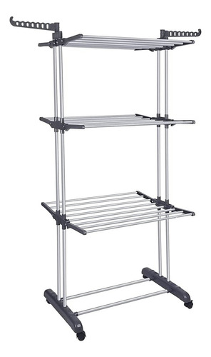 Tendedero Plegable De Ropa Portátil Retráctil Rack