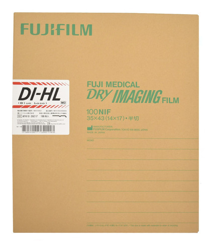 Placa Radiografica Fujifilm Laser 14x17 (35x43) Dihl
