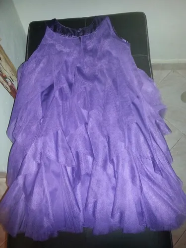 Vestido Para Nina Talla 10. (Usado)