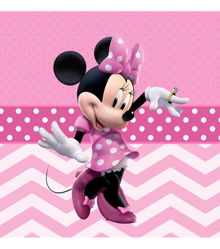Banner Pendon Afiche Minnie Mouse