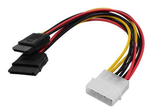 Cable Power Sata Doble 15 Cm