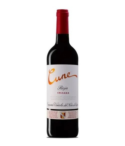 Imagen 1 de 1 de Vino Tinto Cune Real Crianza Rioja 750 Ml