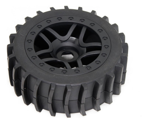 . 4 Uds Neumáticos De Goma Rc Adaptador Hexagonal De 17mm