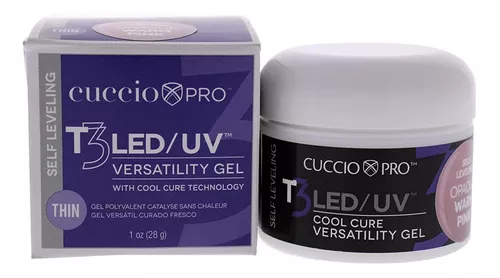 10. "Cuccio Pro T3 LED/UV Gel Polish in Bridal Veil" - wide 4