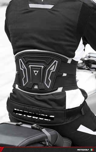 Imagen 7 de 10 de Faja Riñonera Negro Para Moto Mtb Enduro Kidney Belt